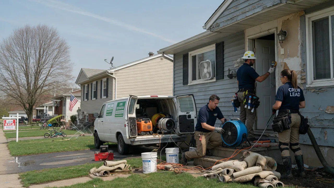 Flood Cleanup in Jeffersonton, VA near me